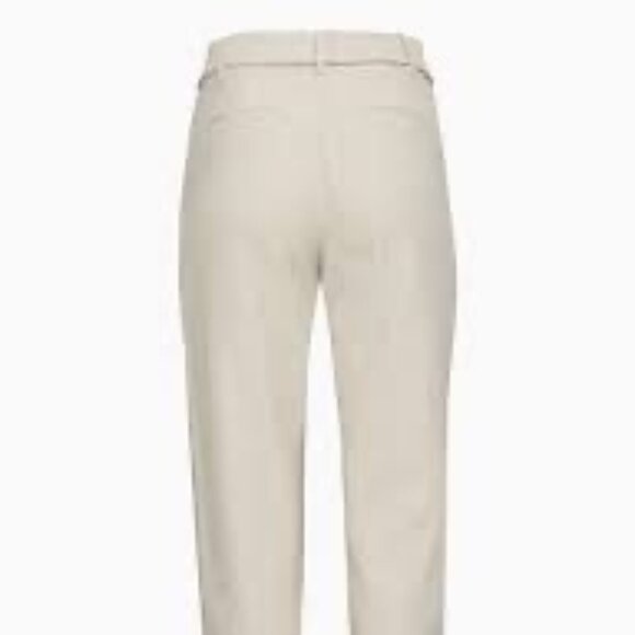 Aritzia Wilfred Tie Front Pant in Beige (Size 6) - Picture 6 of 8